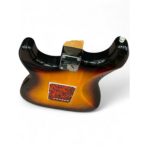 Used Squier Standard Stratocaster Tobacco Burst Solid Body Electric Guitar