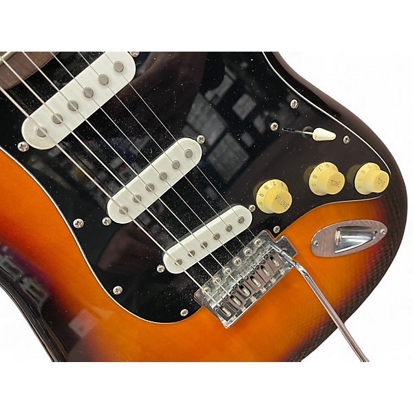 Used Squier Standard Stratocaster Tobacco Burst Solid Body Electric Guitar