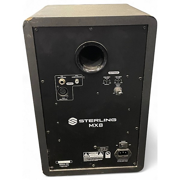 Used Sterling Audio MX8 Pair Powered Monitor