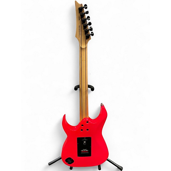 Used Ibanez PREMIUM 25TH ANNIVERSARY RG XXV NEON PINK Solid Body Electric Guitar