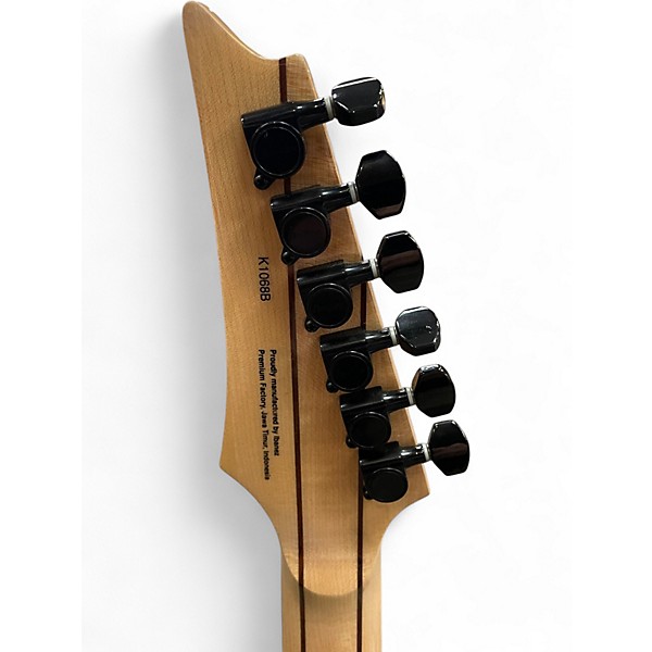 Used Ibanez PREMIUM 25TH ANNIVERSARY RG XXV NEON YELLOW Solid Body Electric Guitar