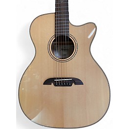 Used Alvarez AFH600CE Natural Acoustic Electric Guitar