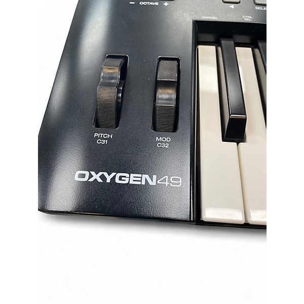 Used M-Audio Oxygen 49 Key MIDI Controller