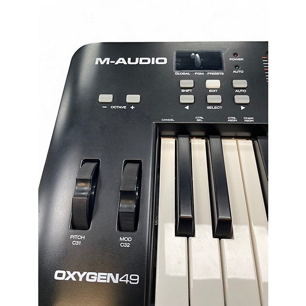 Used M-Audio Oxygen 49 Key MIDI Controller