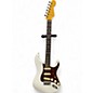 Used Fender American Ultra Stratocaster Arctic Pearl Solid Body Electric Guitar thumbnail
