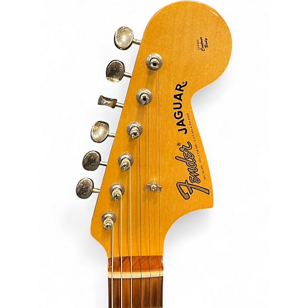 Used Fender Vintera 60s Jaguar Seafoam Green Solid Body Electric Guitar