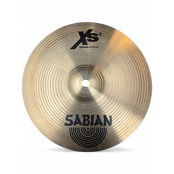Used SABIAN 10in XS20 Splash Cymbal