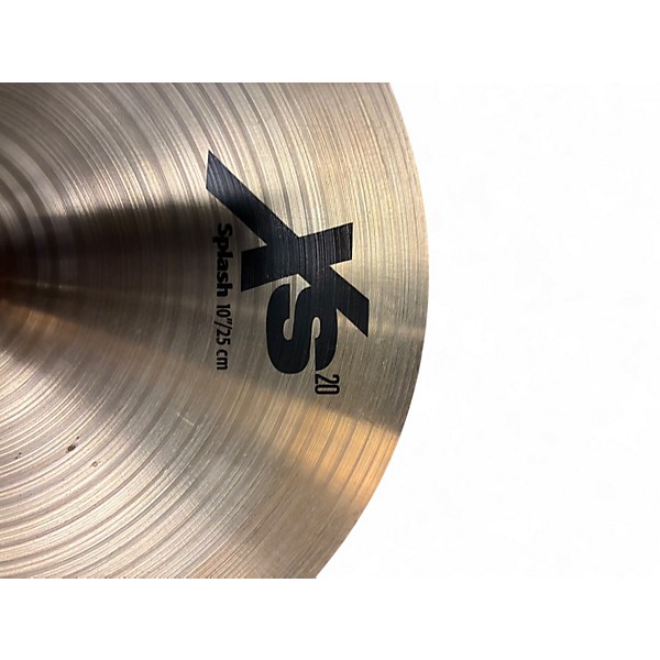 Used SABIAN 10in XS20 Splash Cymbal