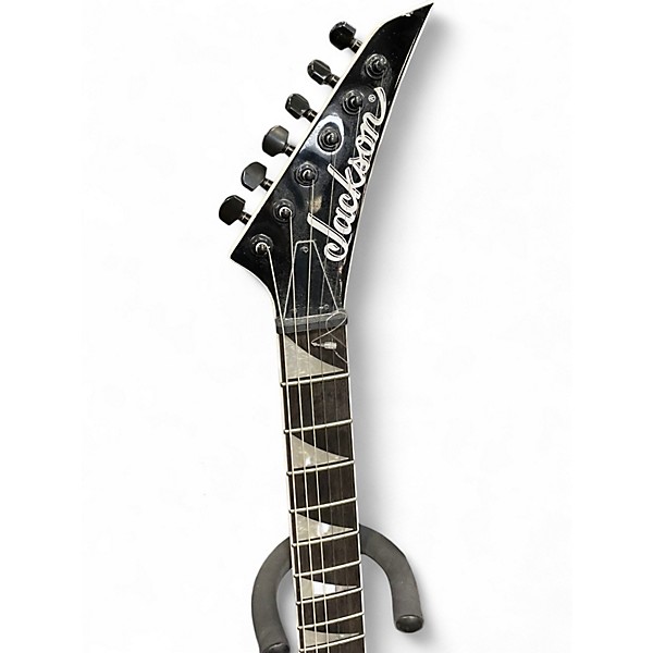 Used Jackson Dinky JS20 DKQ Transparent Green Solid Body Electric Guitar