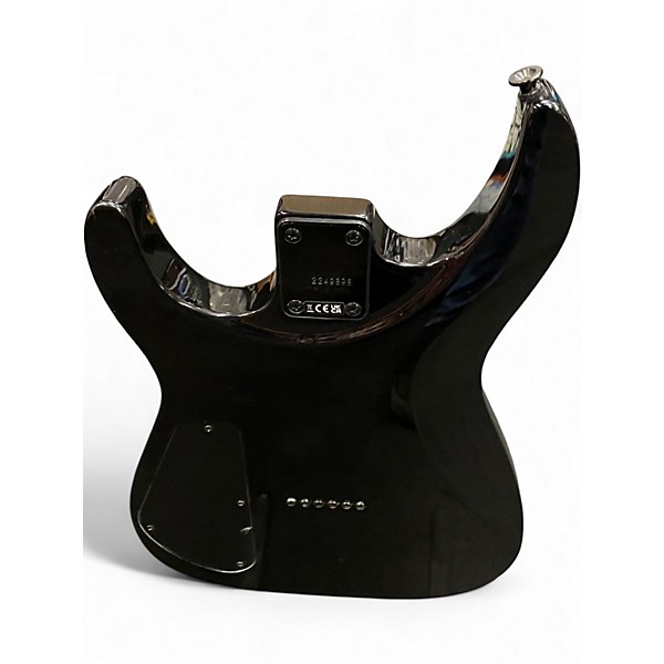 Used Jackson Dinky JS20 DKQ Transparent Green Solid Body Electric Guitar