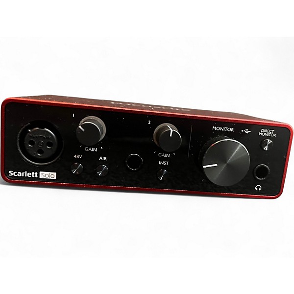 Used Focusrite Scarlett Solo Audio Interface