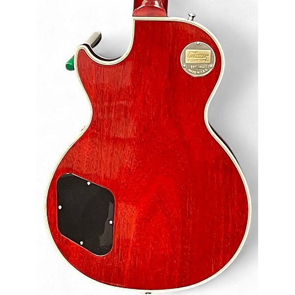 Used 2017 Gibson Les Paul Custom F VOS Sunburst Solid Body Electric Guitar