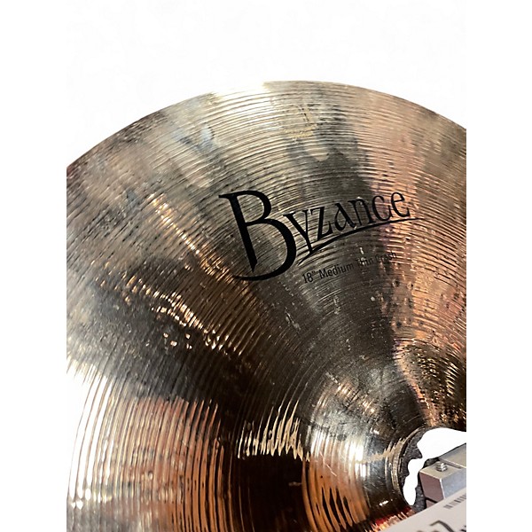Used MEINL 18in Byzance Medium Crash Cymbal