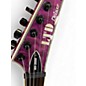 Used ESP LTD MH1000NT Trans Purple Solid Body Electric Guitar