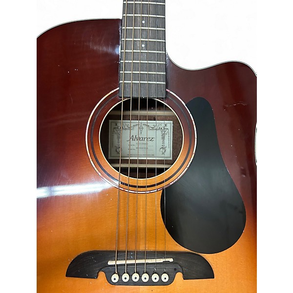 Used Alvarez RD260CE Dreadnought 2 Tone Sunburst Acoustic Electric Guitar