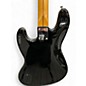 Used Fender Deluxe Active Jazz Bass Black Electric Bass Guitar