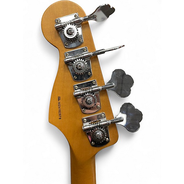 Used Fender Deluxe Active Jazz Bass Black Electric Bass Guitar