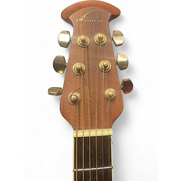 Used Ovation CS347 red burst Acoustic Electric Guitar