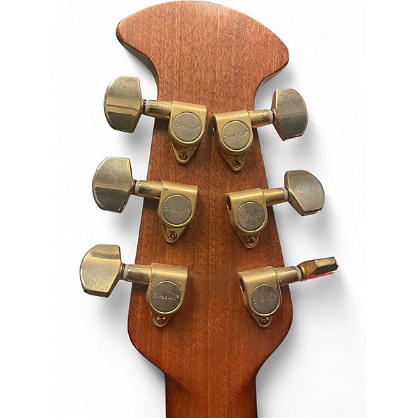 Used Ovation CS347 red burst Acoustic Electric Guitar