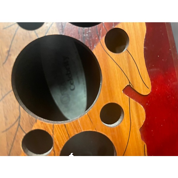 Used Ovation CS347 red burst Acoustic Electric Guitar