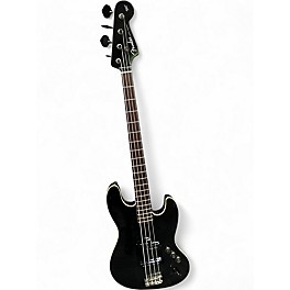 Used Fender Aerodyne Jazz Bass Black Electric Bass Guitar