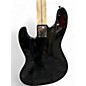 Used Fender Aerodyne Jazz Bass Black Electric Bass Guitar