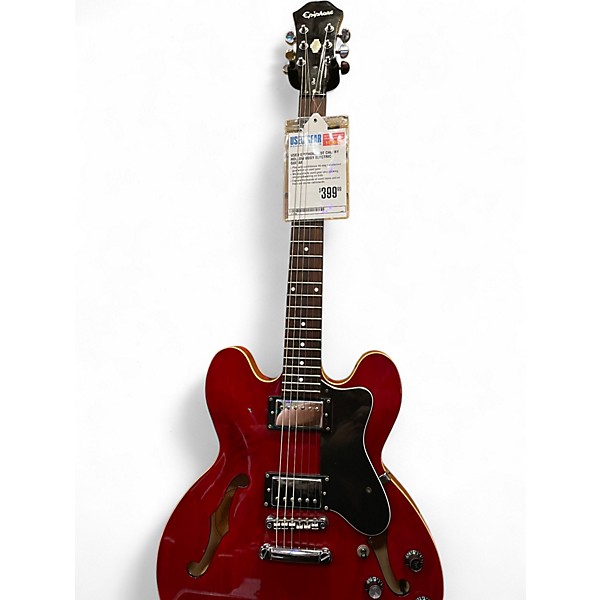Used Epiphone Dot Cherry Hollow Body Electric Guitar