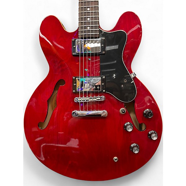 Used Epiphone Dot Cherry Hollow Body Electric Guitar