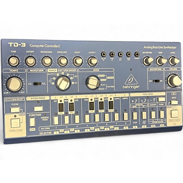 Used Behringer TD-3-BU Synthesizer