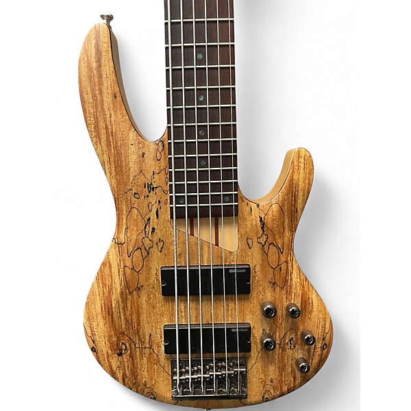 Used ESP LTD B206SM 6 String Natural Electric Bass Guitar