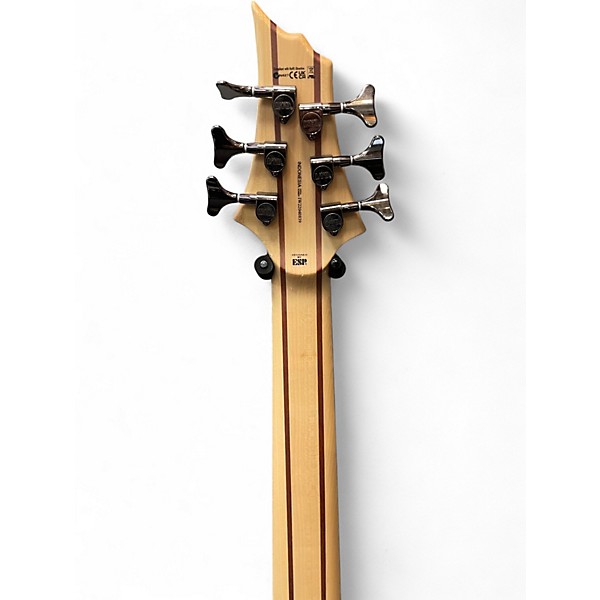 Used ESP LTD B206SM 6 String Natural Electric Bass Guitar