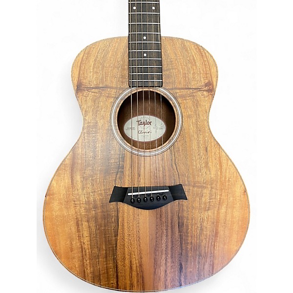 Used Taylor GS Mini-e KOA Natural Acoustic Electric Guitar