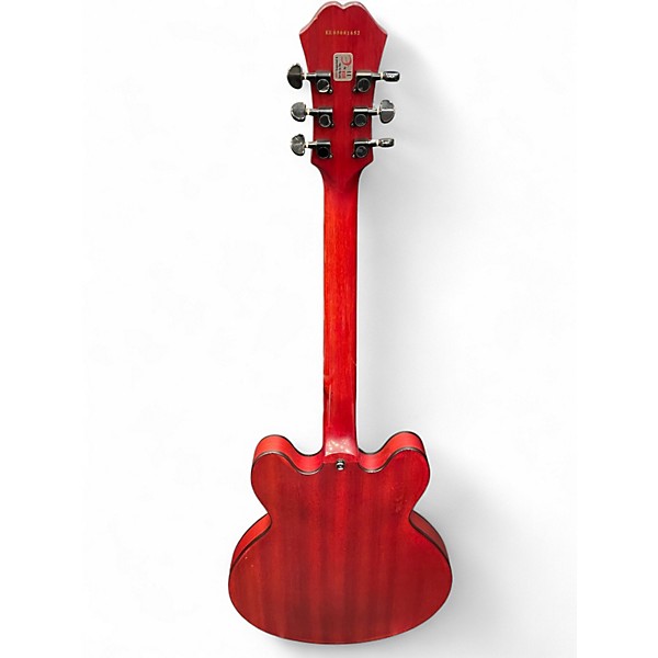 Used Epiphone Dot Studio Worn Cherry Hollow Body Electric Guitar