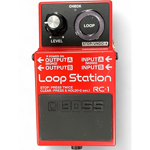 Used BOSS RC1 Loop Station Pedal