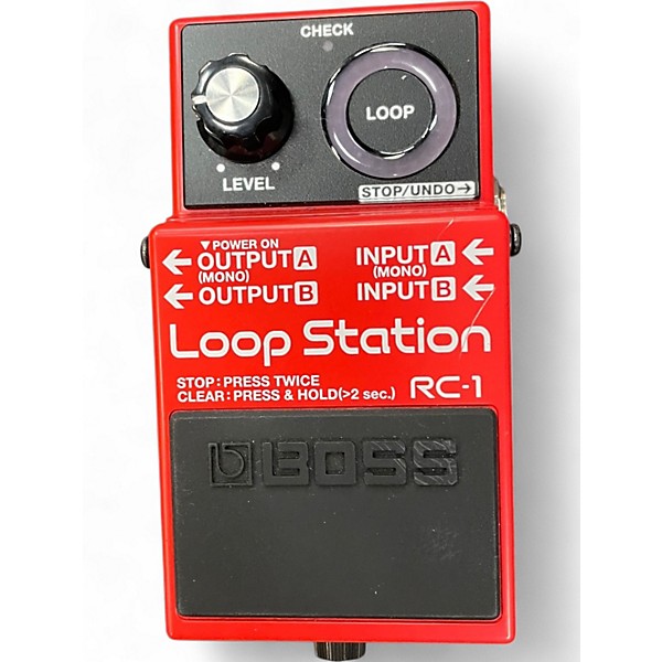 Used BOSS RC1 Loop Station Pedal