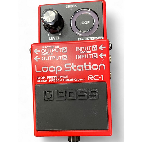 Used BOSS RC1 Loop Station Pedal
