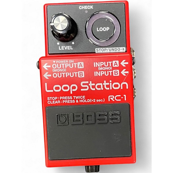 Used BOSS RC1 Loop Station Pedal