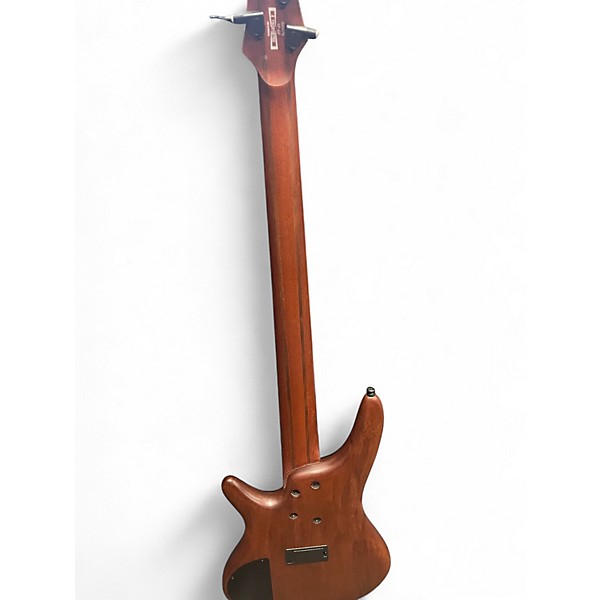 Used Ibanez SR-675 1P02 Trans Charcoal Electric Bass Guitar