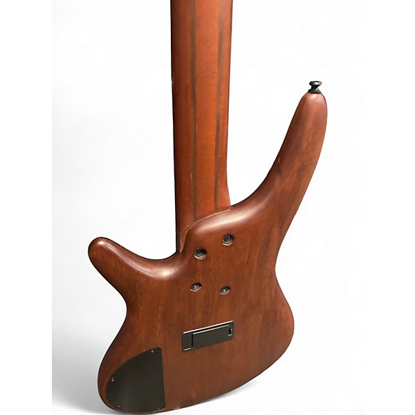 Used Ibanez SR-675 1P02 Trans Charcoal Electric Bass Guitar