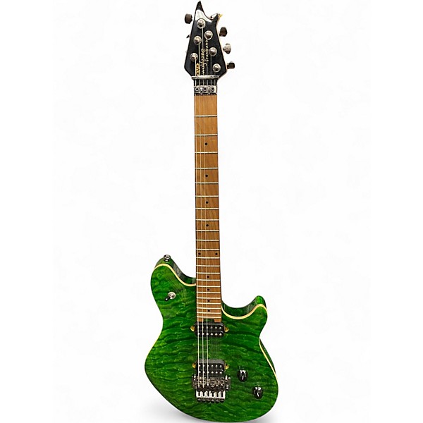 Used EVH Wolfgang Standard Green Solid Body Electric Guitar