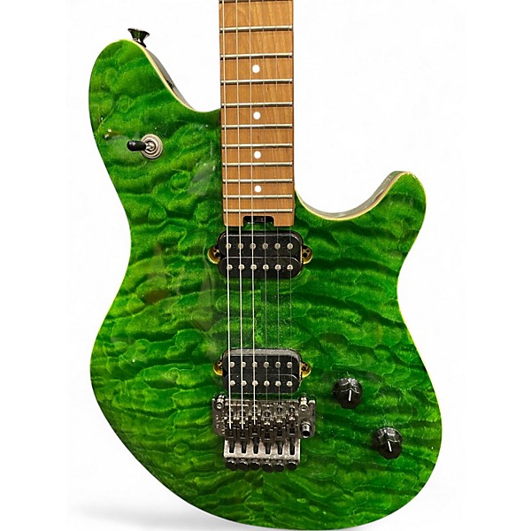 Used EVH Wolfgang Standard Green Solid Body Electric Guitar