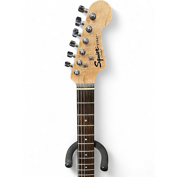 Used Squier Standard Stratocaster 3 Tone Sunburst Solid Body Electric Guitar
