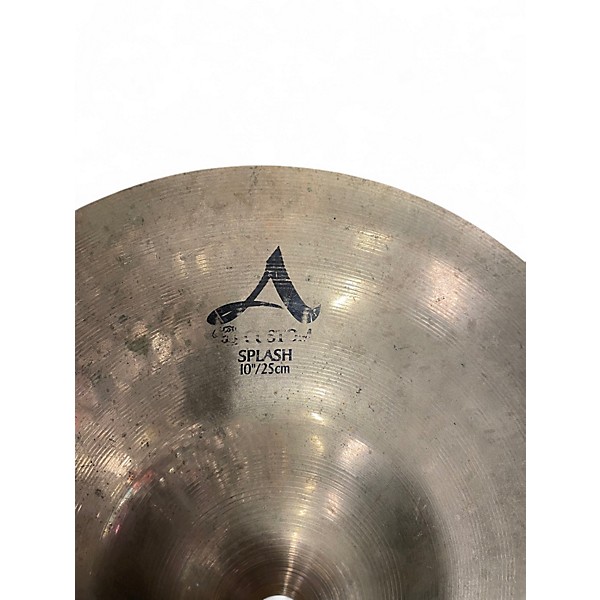 Used Zildjian 10in A Custom Splash Cymbal