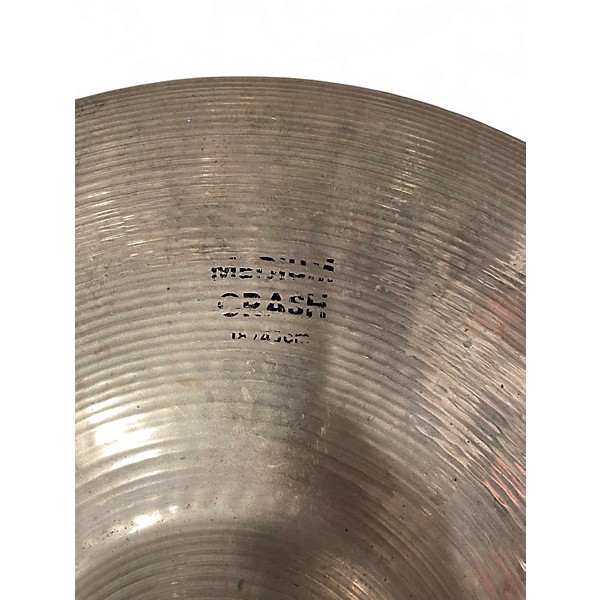 Vintage 1970s Zildjian 18in A Series Medium Crash Cymbal