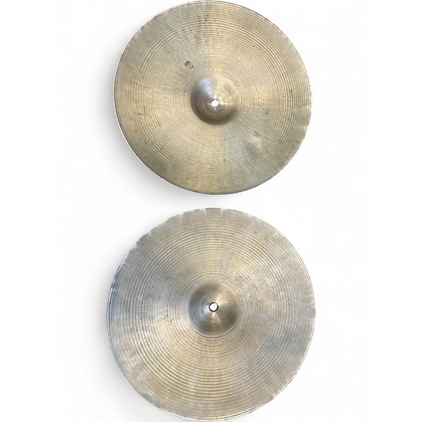 Vintage 1960s Zildjian 15in A Series Hi Hat Pair Cymbal