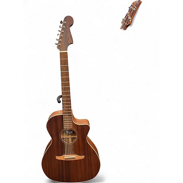 Used Fender Newporter SPECIAL CALIFORNIA NATURAL Acoustic Electric Guitar