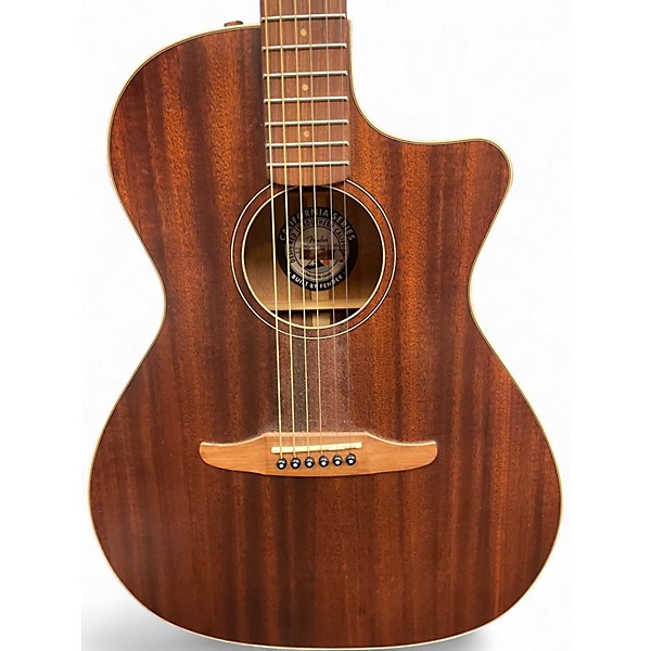 Used Fender Newporter SPECIAL CALIFORNIA NATURAL Acoustic Electric Guitar