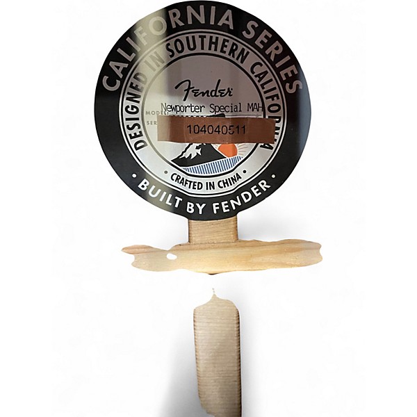 Used Fender Newporter SPECIAL CALIFORNIA NATURAL Acoustic Electric Guitar