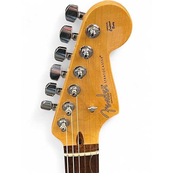 Used Fender American Standard Stratocaster 2 Color Sunburst Solid Body Electric Guitar