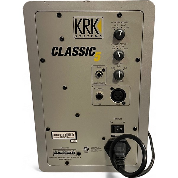 Used KRK Classic 5 Silver Powered Monitor